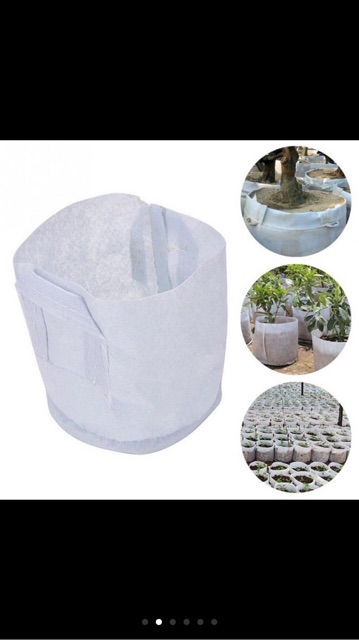 1 chiếc Túi vải trồng cây kích thước 30x25