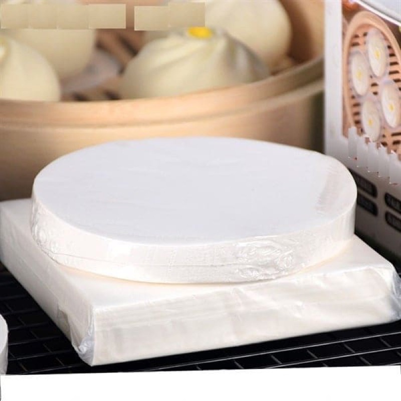 Giấy nến vuông / tròn lót bánh bao