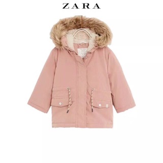 Freeship 99k TQ_Áo Parka hồng Zara