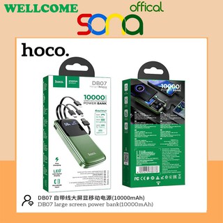 Sạc dự phòng chính hãng HOCO DB07, pin tích điện, pin sạc dự phòng - Sona offical