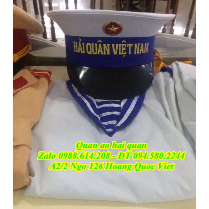 Hải quân, mũ áo quần hải quân Việt Nam