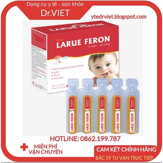 Siro Larue Feron chính hãng bổ sung Lysin, Sắt, vitamin giúp bé ăn ngon, giảm tình trạng da xanh xao, gầy yếu