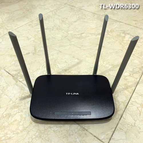 BỘ PHÁT WIFI TPLINK TL-WDR6300 - CỰC TRÂU - TỐC ĐỘ LÊN TỚI 1200MBPS - 2 Băng Tần 2.4Ghz & 5Ghz