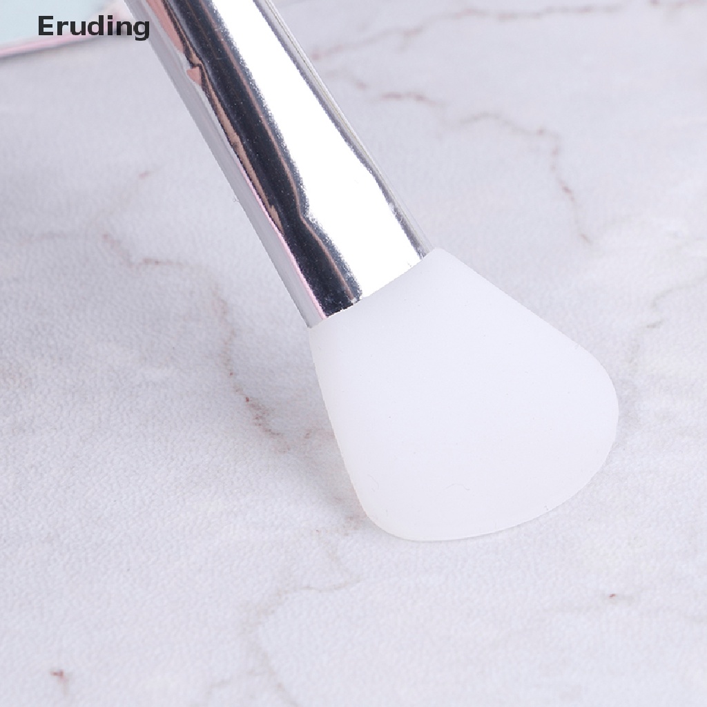 Cọ Quét Mặt Nạ Đầu Phẳng Bằng Silicone Tiện Dụng