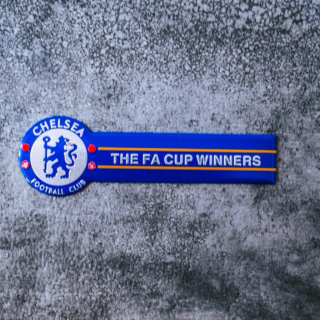Sticker hình dán metal CLB Bóng đá - Chelsea
