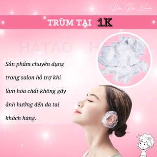 (Tăng kèm)Trùm tai tiện lợi sử dụng 1 lần nhà HATAO