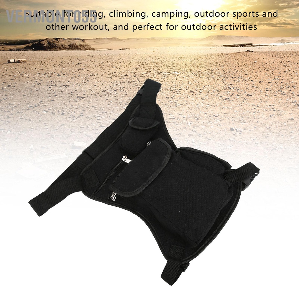 Vermont055 Túi đeo thắt lưng đa chức năng chân vui nhộn Du lịch ngoài trời Đạp xe đi máy