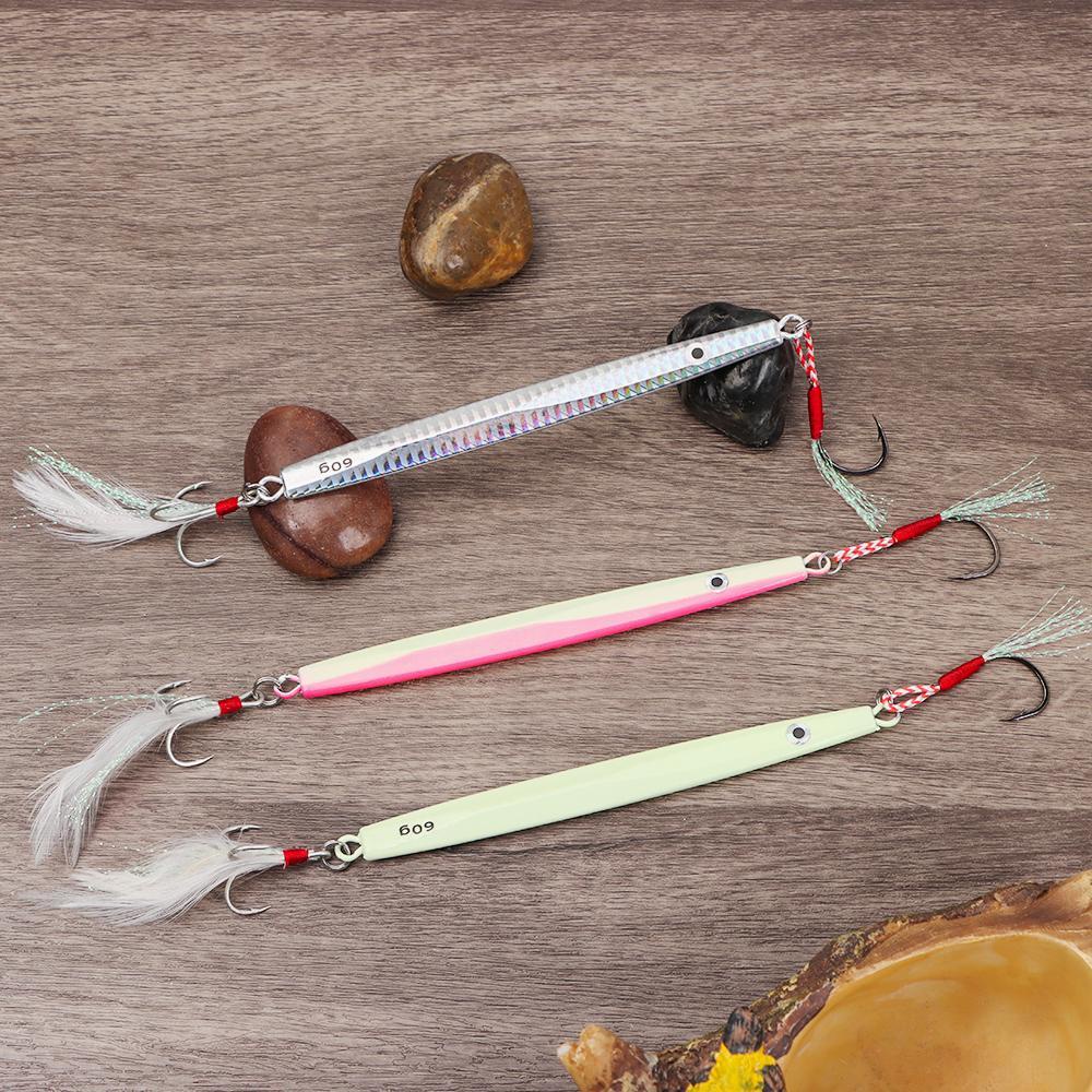Mồi Câu Cá Nhân Tạo Bằng Kim Loại 60g Tiện Dụng