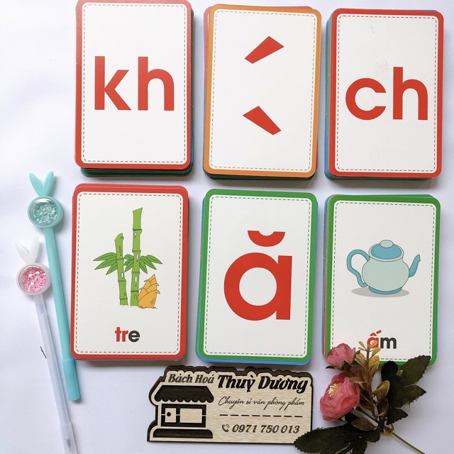 [TẶNG QUÀ] Bộ thẻ flashcard cho bé học bảng chữ cái và số, bộ thẻ tập đánh vần cho bé kích thước 10x15cm( loại to đẹp)