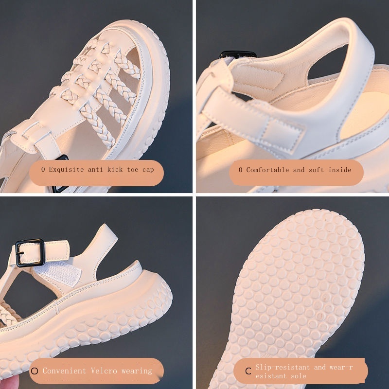 Xăng đan Đế Mềm Hở Ngón Thời Trang Mùa Hè Dành Cho Bé Gái 2022