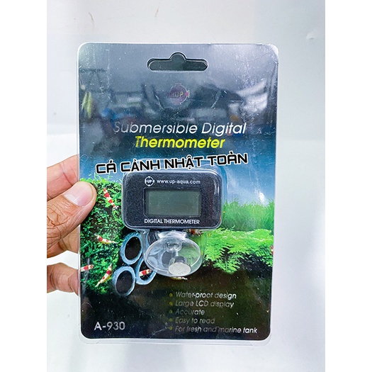 NHIỆT KẾ ĐIỆN TỬ CHO HỒ CÁ UP AQUA  A-930