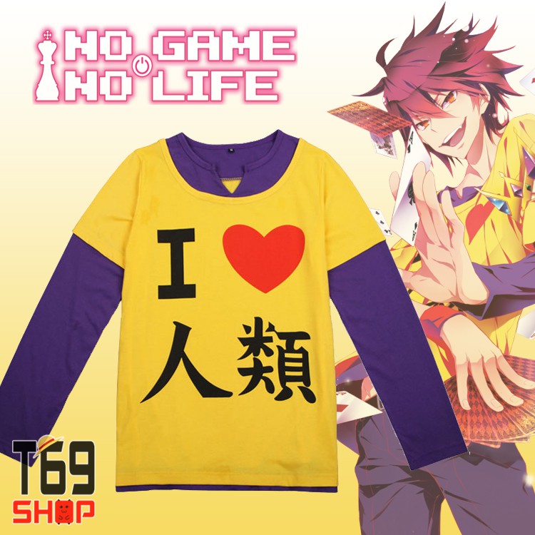 Áo thun Sora - anime No Game No Life