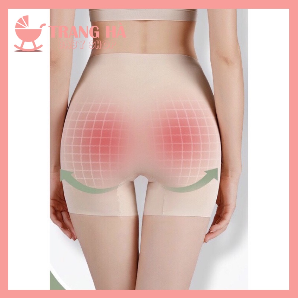 HOTQuần Gen Định Hình Nịt Bụng Giảm Mỡ Sau Sinh Không Cộm, Không Lộ Chất Liệu Su Đúc Nguyên Khối