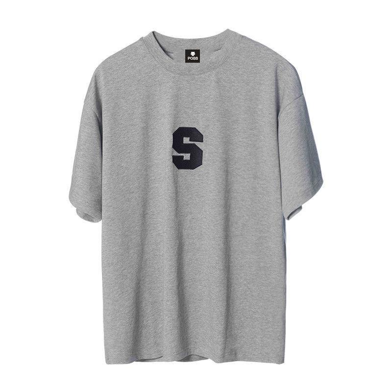 Áo Thun Tay Ngắn Cổ Tròn In Chữ Phong Cách Đường Phố Thời Trang Mùa Hè 22s