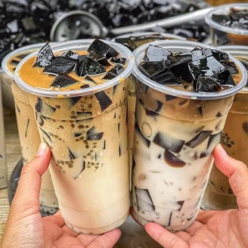 Tinh bột thạch đen &quot;sương sáo&quot; [combo 2kg]
