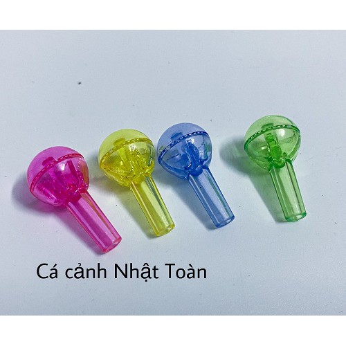 SỦI OXY BẰNG NHỰA ĐỦ MÀU CHO BỂ CÁ