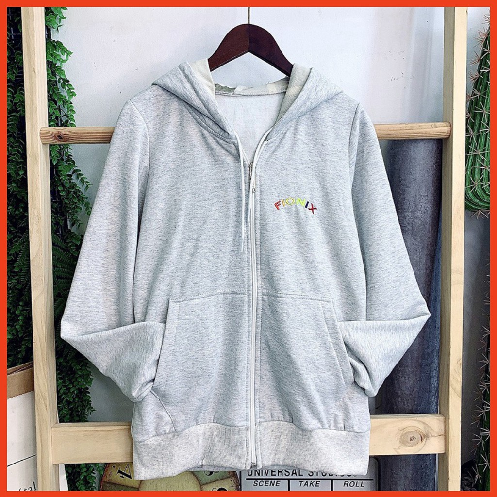 ÁO HOODIE - ÁO KHOÁC NỈ NGOẠI Fio Nix ( Kèm Ảnh Thật)