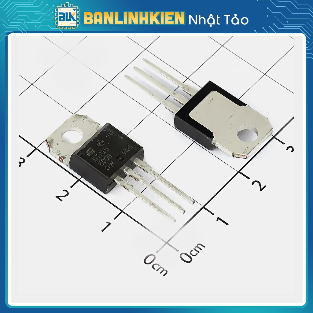 BTA16-600B TO220 TRIAC 16A 600V Chân Cắm