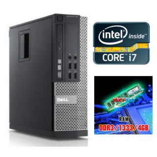 - Máy tính Dell Optiplex core i7-3770 Ram 4G ổ cứng HDD 250GB + Tặng màn hình 17 inch