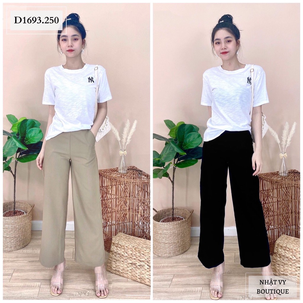 [ Mã FAGREEN55 giảm 10% tối đa 30K đơn 99K] QUẦN TÂY ỐNG SUÔNG RỘNG - D1693