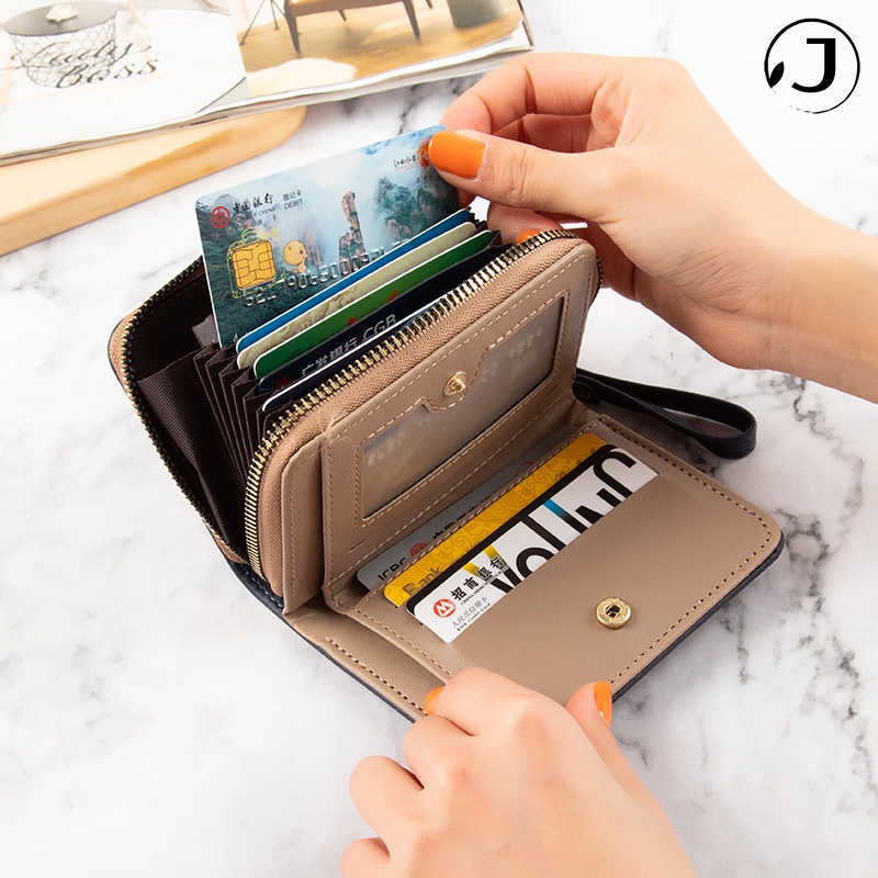 Ví da KAITIFEI mini thời trang Hàn Quốc xinh xắn cho nữ