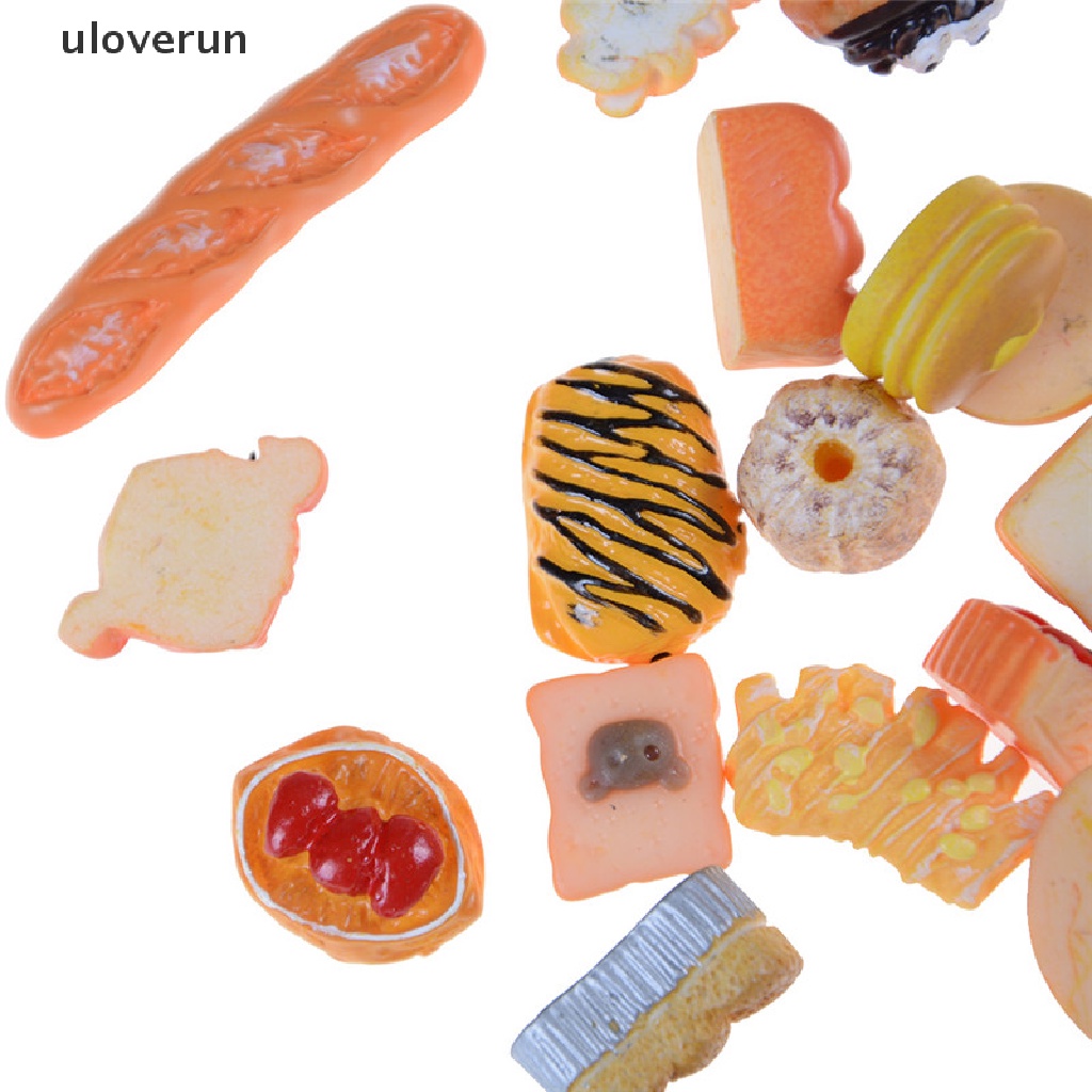 Set 10 Đồ trang trí Thức Ăn / Điện Thoại Mini Trang Trí Nhà Búp Bê