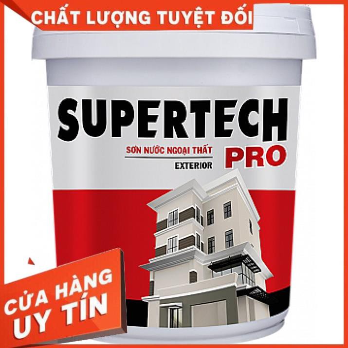 Sơn Nước Ngoại Thất [Xả Kho] Supertech Pro (Sơn Ngoại Thất)