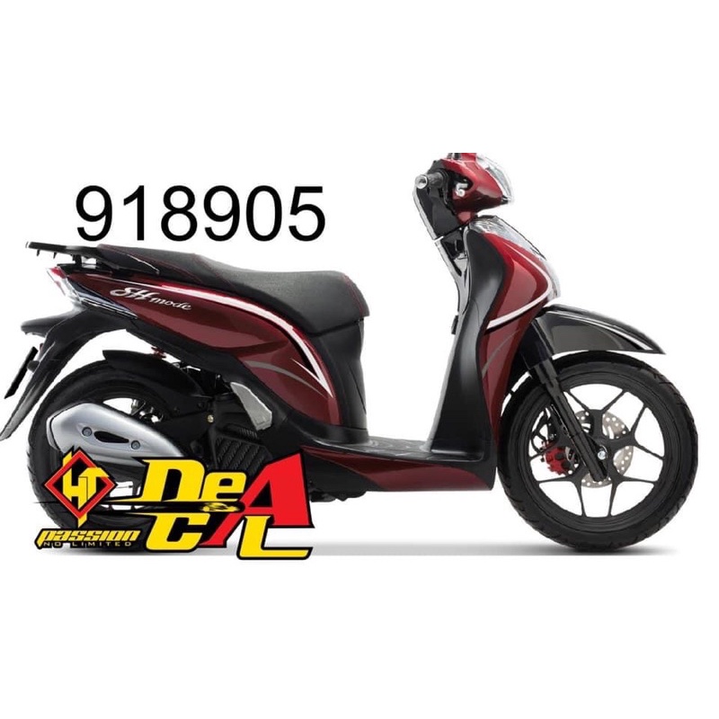 Tem xe SH MODE tem chỉ siêu đẹp em chống phai màu