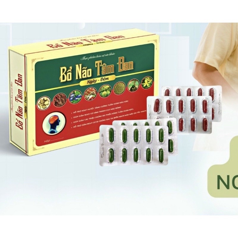 Bổ Não Tâm Đan - Hỗ trợ hoạt huyết, tăng cường lưu thông máu