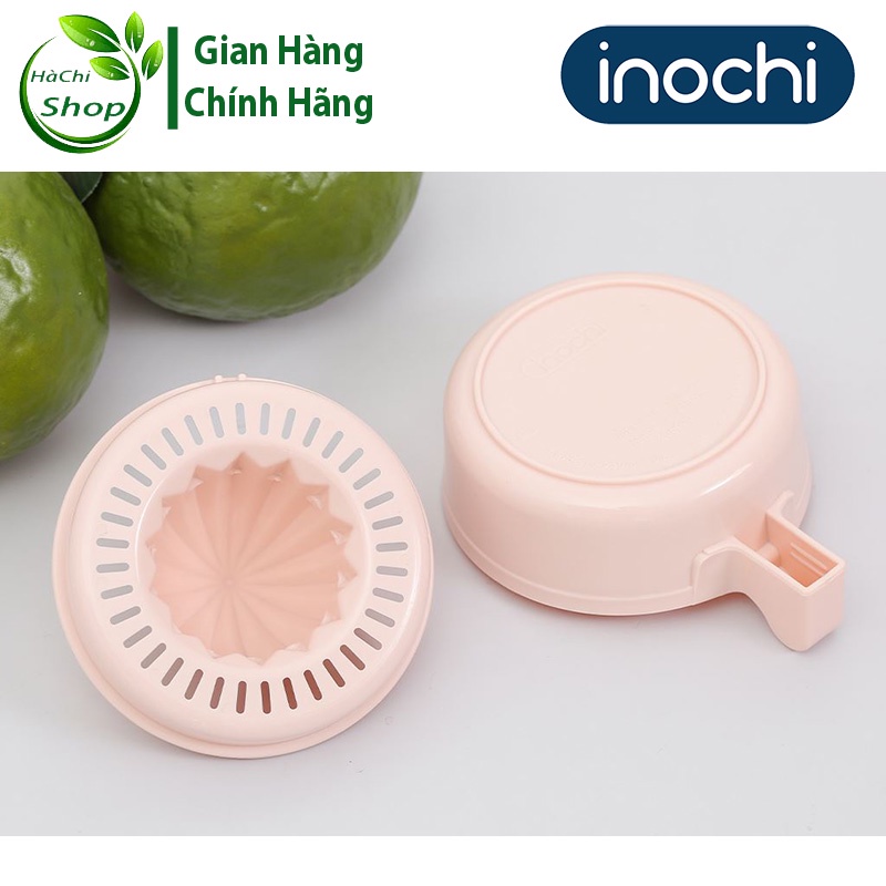 Bộ Vắt Cam - Chanh Bằng Tay Yoko Inochi Loại Nhỏ Có Lọc Bằng Nhựa PP Nguyên Sinh Kháng Khuẩn - Chính Hãng INOCHI