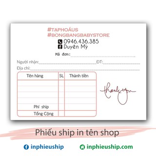 Phiếu ship hàng xách tay US 400 tờ