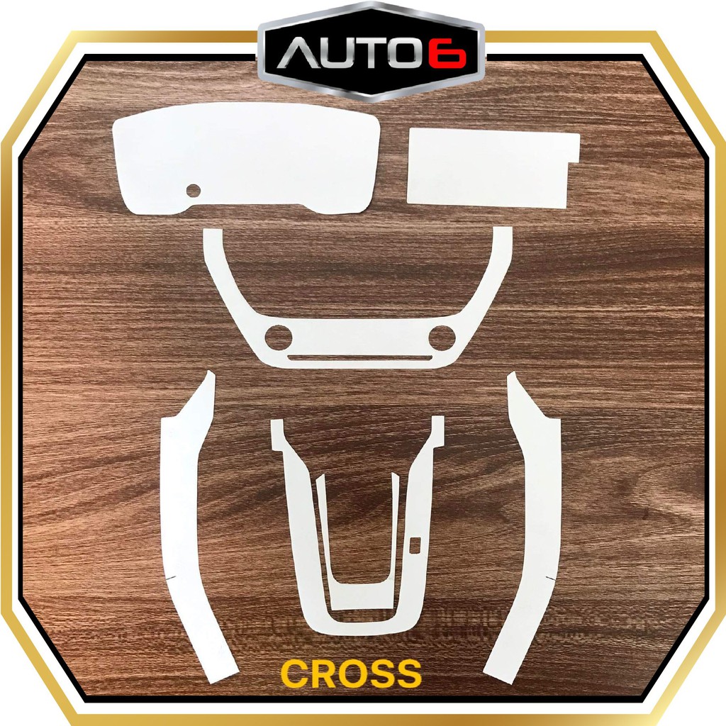 TOYOTA CROSS: Film PPF dán full bộ bảo vệ nội thất - AUTO6 - chống xước, che mờ đi các vết xước cũ...