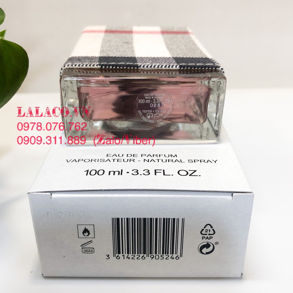 [Tester] Nước Hoa Nữ Burberry London for Women EDP 100ml