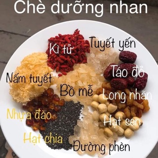 Sét chè dưỡng nhan (11-12 vị) 340-370gr