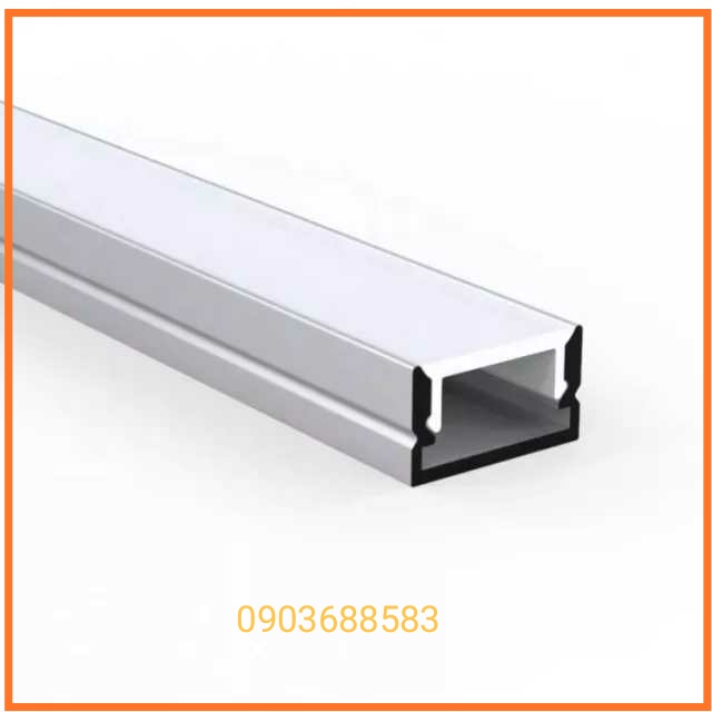 Thanh nhôm định hình led cao cấp chữ V , chữ U dài 1m TN601 TN509 chuyên dùng thiết kế trang trí nội thất