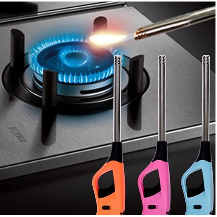 Súng Mồi Lửa Bếp Gas, Bếp Cồn Tiện Lợi Cán Dài Đảm Bảo An Toàn Dễ Dàng Sử Dụng