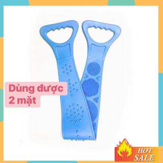 Dụng cụ chà lưng khi tăm - cọ lưng silicon - Miếng chà lưng