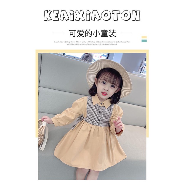 Váy mới bé gái váy siêu cổ tích 1-6 trẻ em váy công chúa thời trang