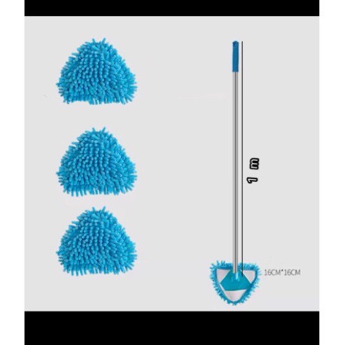 Chổi lau đa năng hình tam giác mẫu mới có thể xoay 180 độ