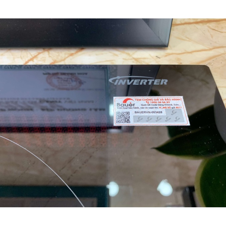 Bếp từ đôi Bauer BE 326SS - Bếp từ đôi âm - Bếp từ Inverter - Bảo hành chính hãng 3 năm