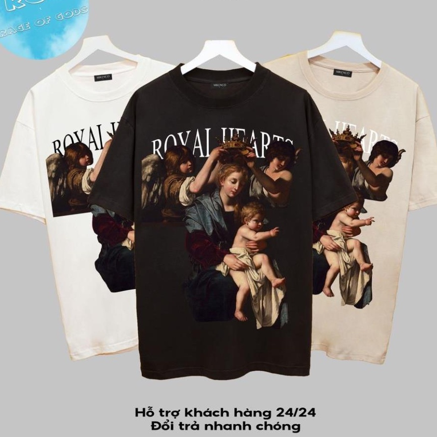 [Premium] Áo thun tay lỡ MIKENCO, Áo thun unisex nam nữ from rộng oversize chất liệu cotton  - Streetwears SG