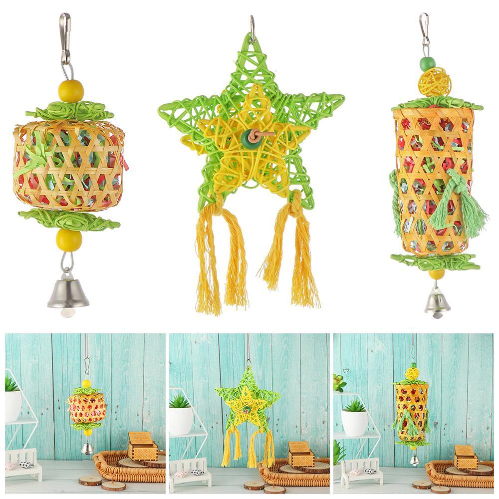 Đồ Chơi Chuông Treo Vui Nhộn Dành Cho Chim Vẹt