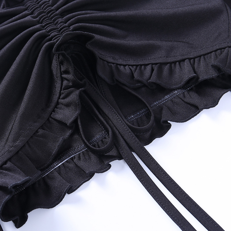 Áo Tay Dài Cổ Chữ V Thiết Kế Hở Lưng Quyến Rũ Cho Nữ