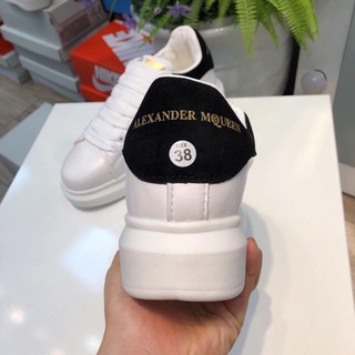 ( Video cận cảnh ) Giày Thể Thao Sneaker MCQ Gót Đen