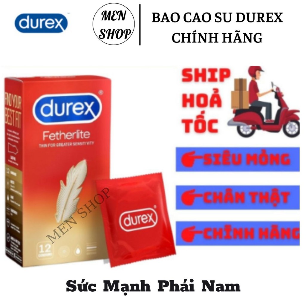 Bao Cao Su Durex Fetherlite Ultima 12 bao