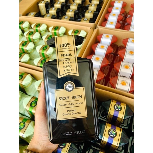 Sữa tắm hương nước hoa Pháp Sexy Skin 600ml