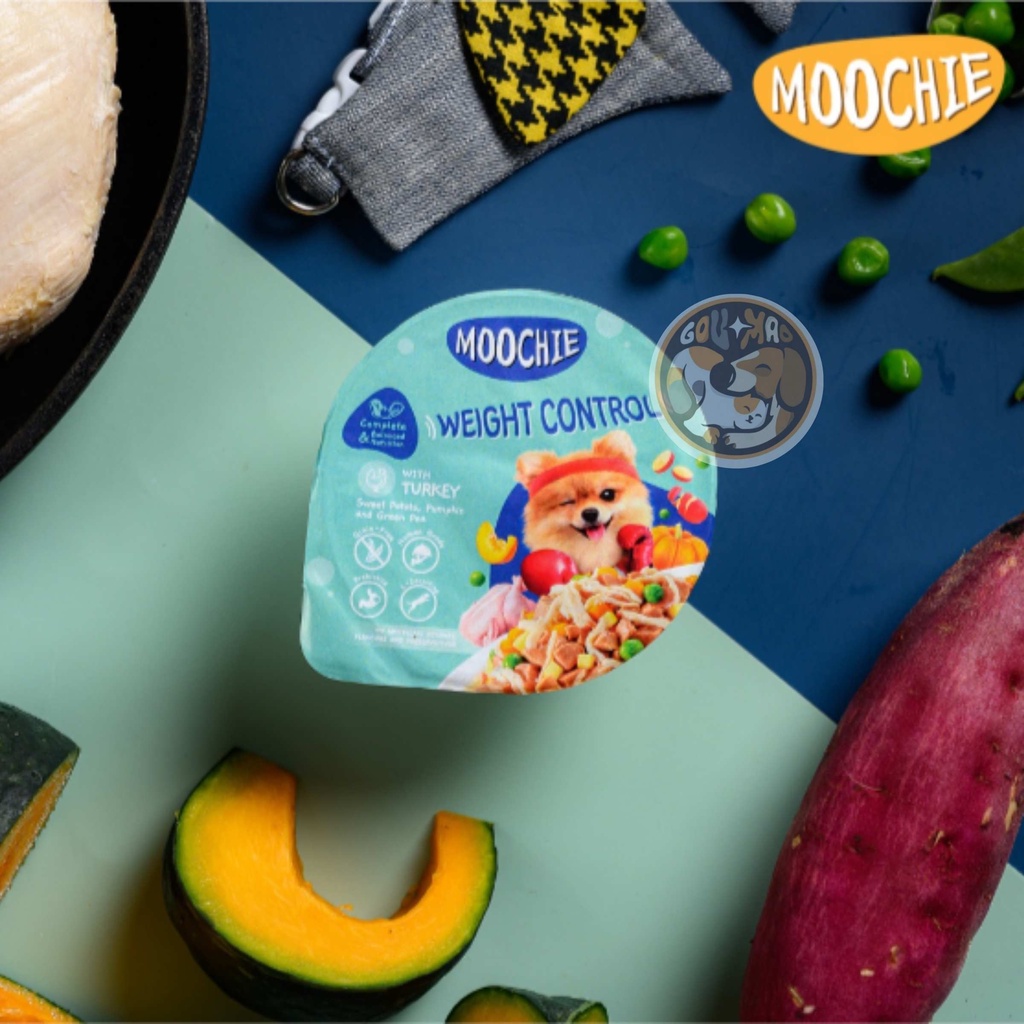 Pate cho chó mèo Moochie lon 85g hũ nhiều vị thương hiệu Thái Lan - Goumao pet