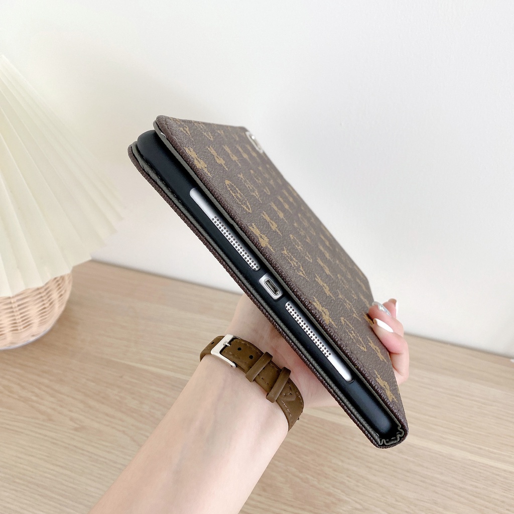 Ốp Máy Tính Bảng Da PU Mềm Đế Lật Cho IPad 2022 Air 5 10.9 Air 4 3 2 1 Pro 11 2021 10.5 9.7 10.2 9th 8th 7th Mini 6 5