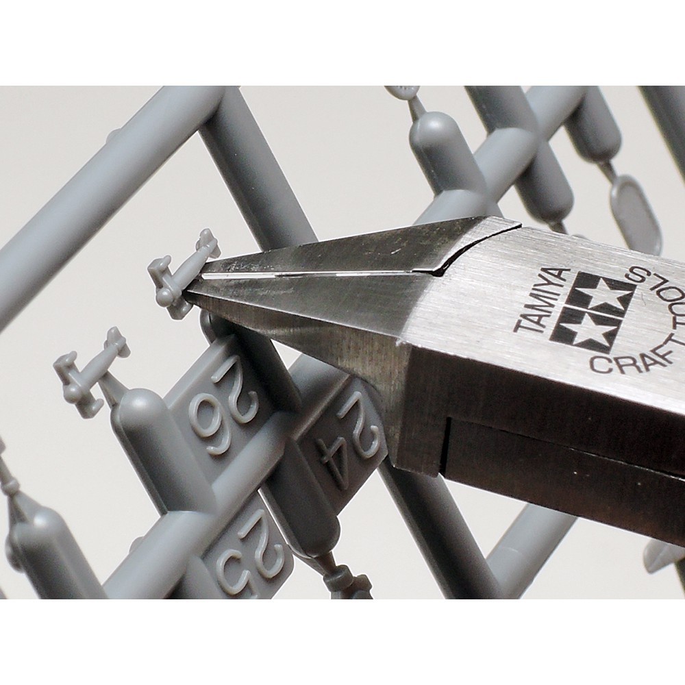 74123 Kìm Tamiya SHARP POINTED SIDE CUTTER for PLASTIC (SLIM JAW) chính hãng Nhật Bản 6147251486 - GDC