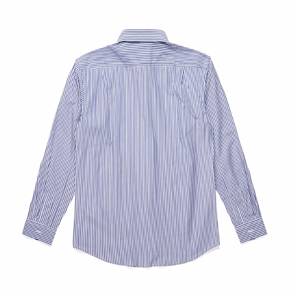 Phong cách mới Phong cách Nhật Bản Dạo phố chơi comme des garcons CDG Áo sơ mi dài tay sọc